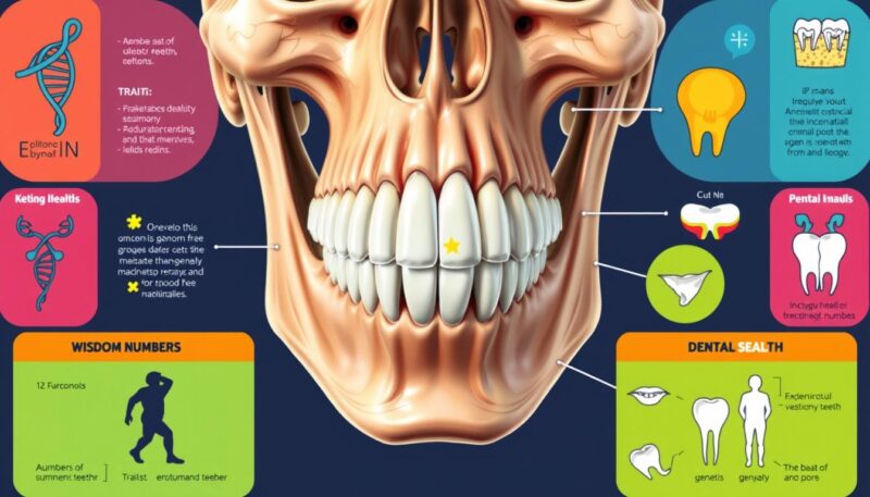 Reasons for different wisdom teeth counts