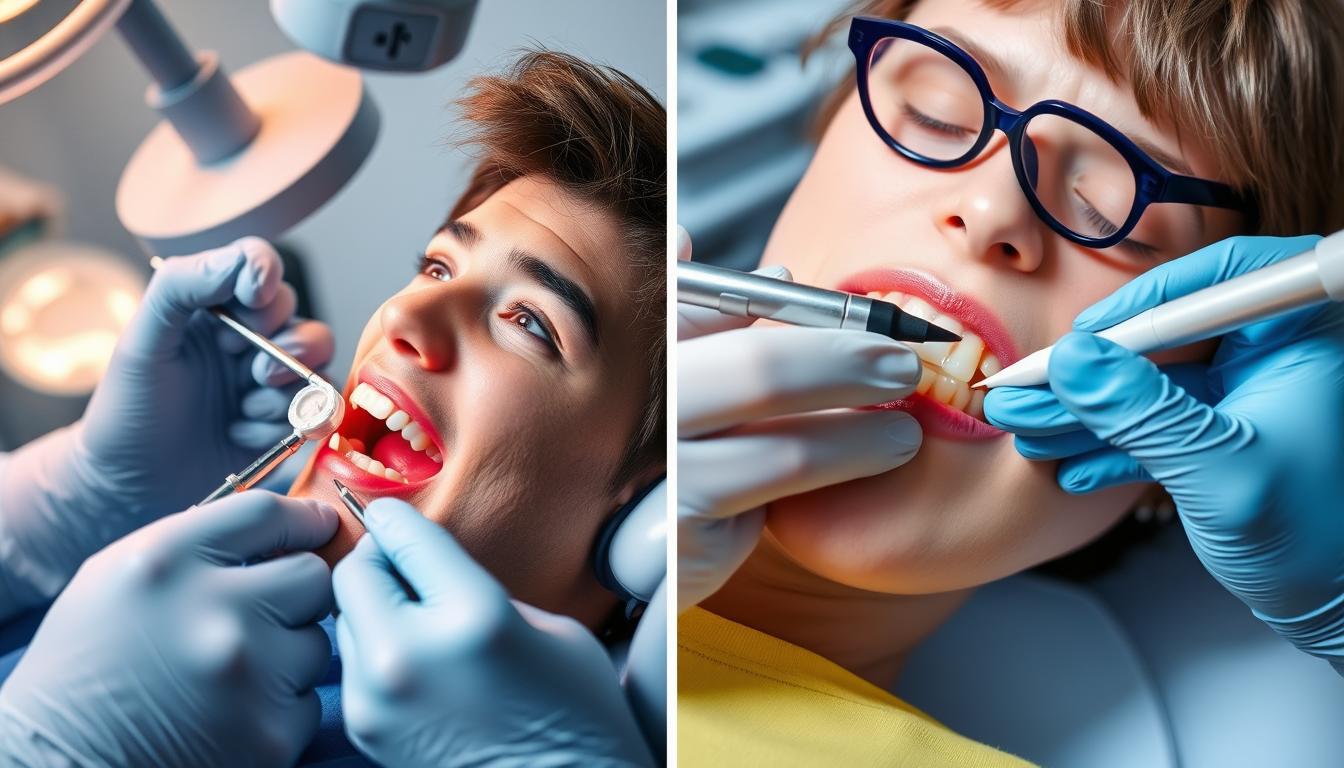 which is more painful tooth extraction or filling